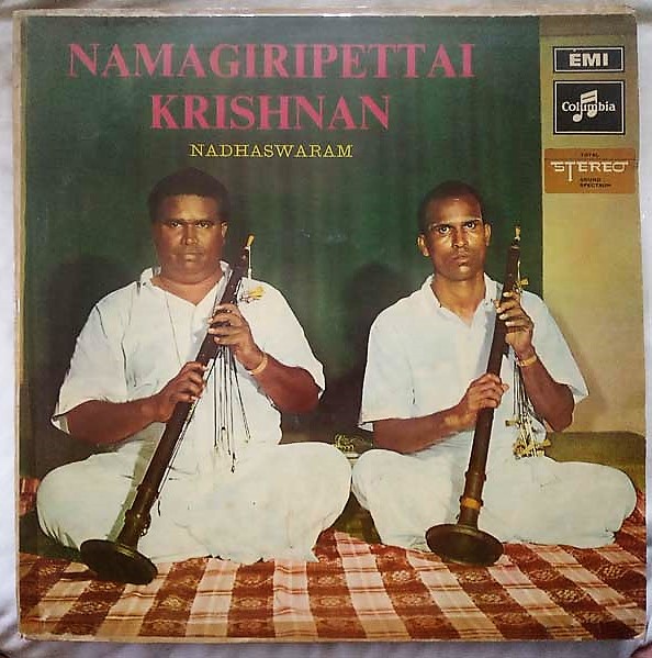 Namagiripettai Krishnan Nadhaswaram Tamil LP Vinyl Record (2)