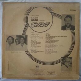 Osai Tamil LP Vinyl Record By Shankar Ganesh