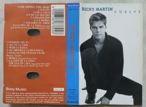 Ricky Martin Vuelve Audio Cassette