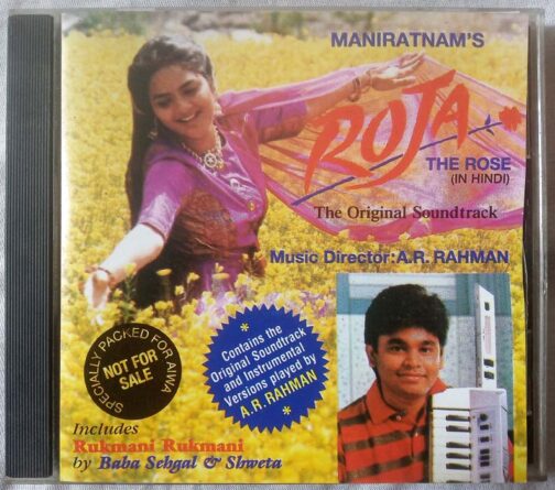 Roja Hindi Audio Cd By A.R. Rahman (2)