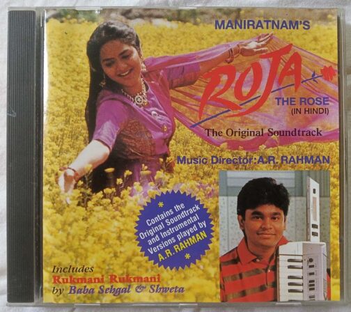 Roja Hindi Audio cd By A.R Rahman (OMI) Brand New (2)
