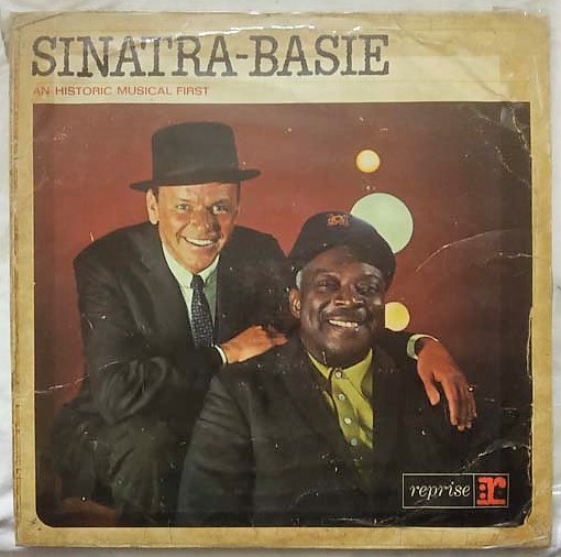 Sinatra Basie an Historic Musical First LP Vinyl Record (2)