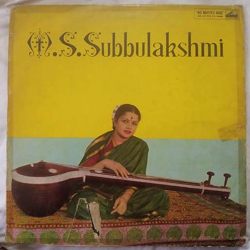 Sri Venkatesa Suprabhatam By M.S. Subbulakshmi Tamil LP Vinyl Record (2)