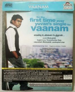 Vaanam Tamil Audio Cd By Yuvan Shankar Raja
