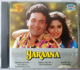 Yaraana Hindi Audio CD By Anu Malik