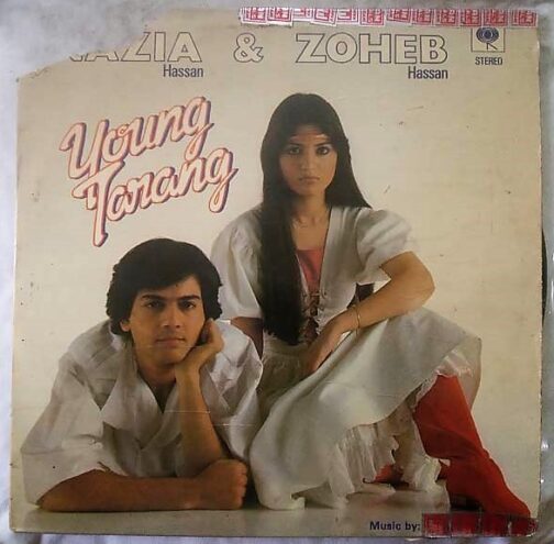 Young Tarang Nazia & Zoheb Hassan Hindi LP Vinyl Record (2)