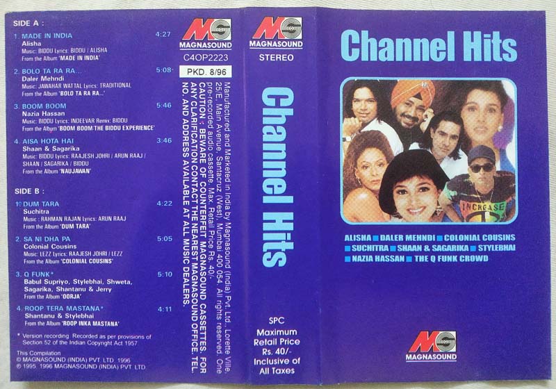 Chennel Hits Hindi Audio Cassette