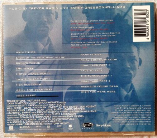 Enemy of the state Soundtrack Audio cd (1)