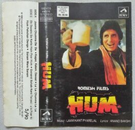 Hum Hindi Audio Cassette By Laxmikant Pyarelal