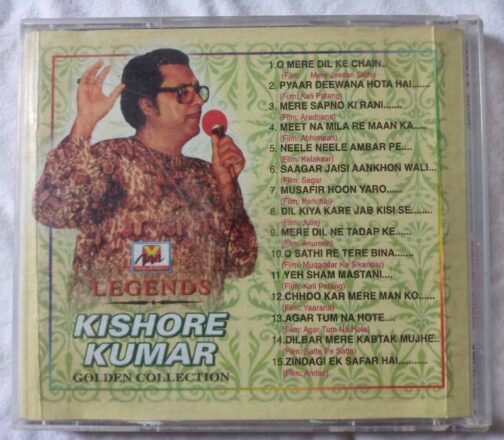 Legends Kishore Kumar Golden Collection Hindi Audio Cd (3)