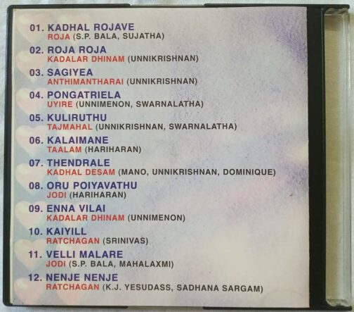Love Melodies of A.R. Rahman Tamil Audio CD (1)