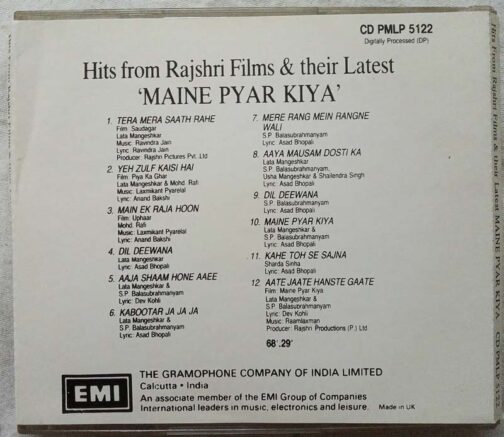 Maine Pyar Kiya Hindi Audio Cd By Raam Laxman (1)