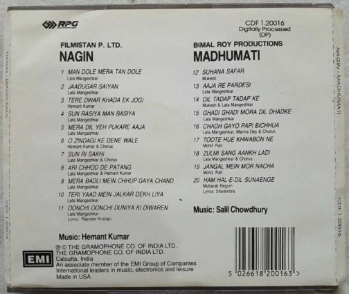 Nagin - Madhumati Hindi Audio CD (1)