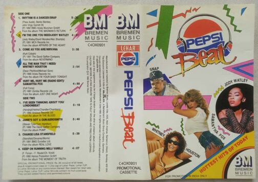 Pepsi Beat Hottest Hits of Today Audio Cassette