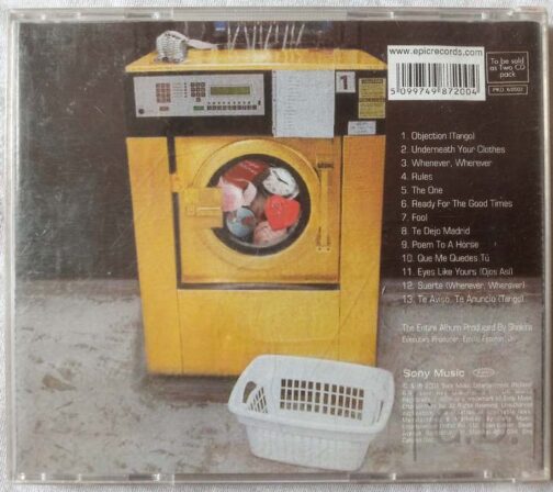Shakira Laundry Service Audio cd (1)