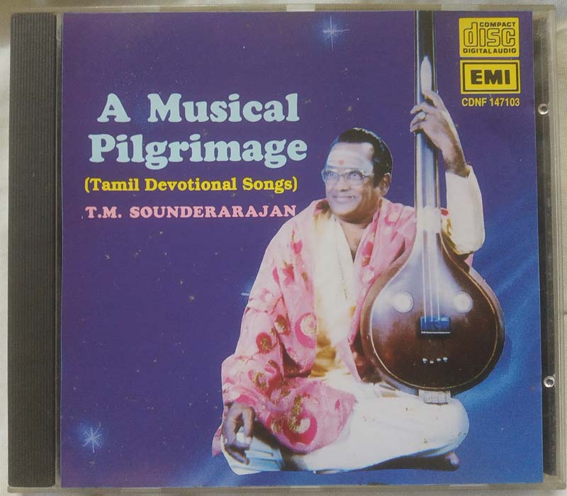 A Musical Pilgrimage Tamil Devotional Audio Cd By T.M. Sounderarajan (2)