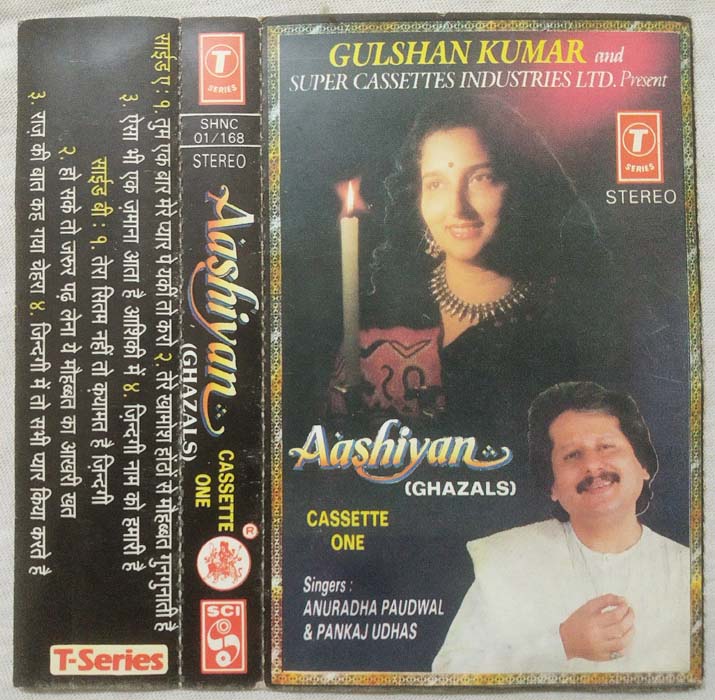 Aashiyan Ghazals Hindi Audio Cassete