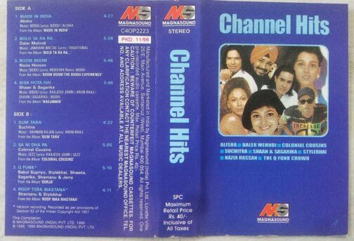Channel Hits Hindi Audio Cassete