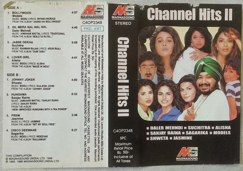 Chennal Hits 2 Hindi Audio Cassete