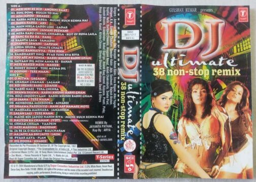 DJ Ultimate 38 Non Stop Remix Hindi Audio Cassete