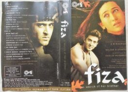 Fiza Hindi Audio Cassettes By A.R Rahman