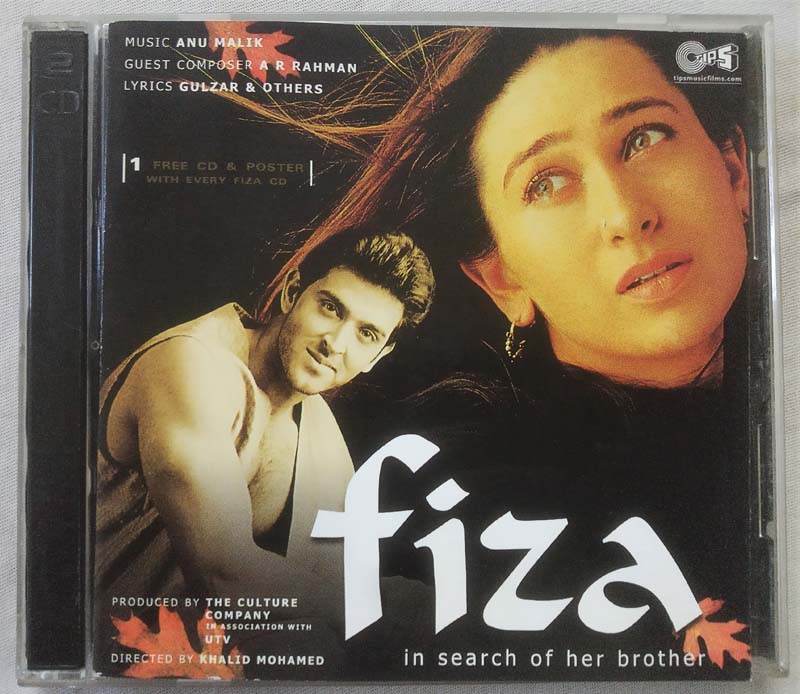 Fiza Hindi Audio cd By Anu Malik (2)