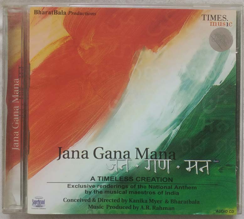 Jana Gana Mana Music Produced By A.R. Rahman Audio CD (2)