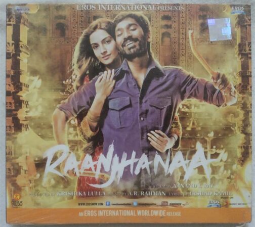 Raanjhanaa Hindi Audio CD By A.R. Rahman (2)