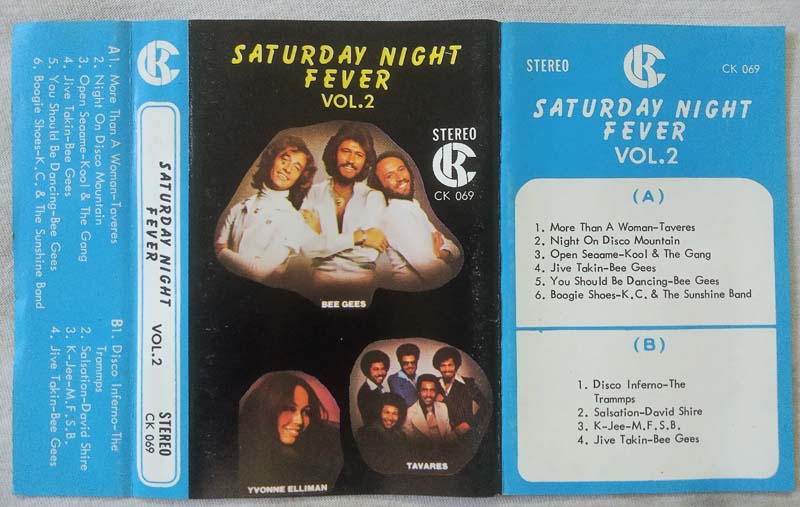 Saturday Night Fever Vol 3 English Audio Cassete