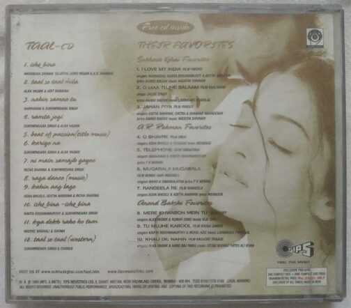 Taal Hindi Audio Cd By A.R Rahman (1)