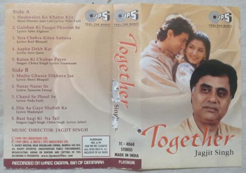 Together Jagjit Singh Hindi Audio Cassete
