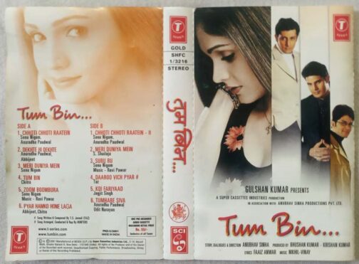 Tum Bin Hindi Audio Cassete