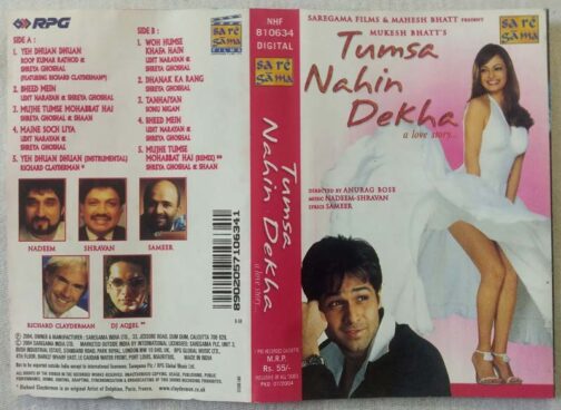 Tumse Nahin Dekha Hindi Audio Cassete By Nadeem Shravan