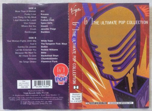 V Ultimate Pop Collection Audio Cassete