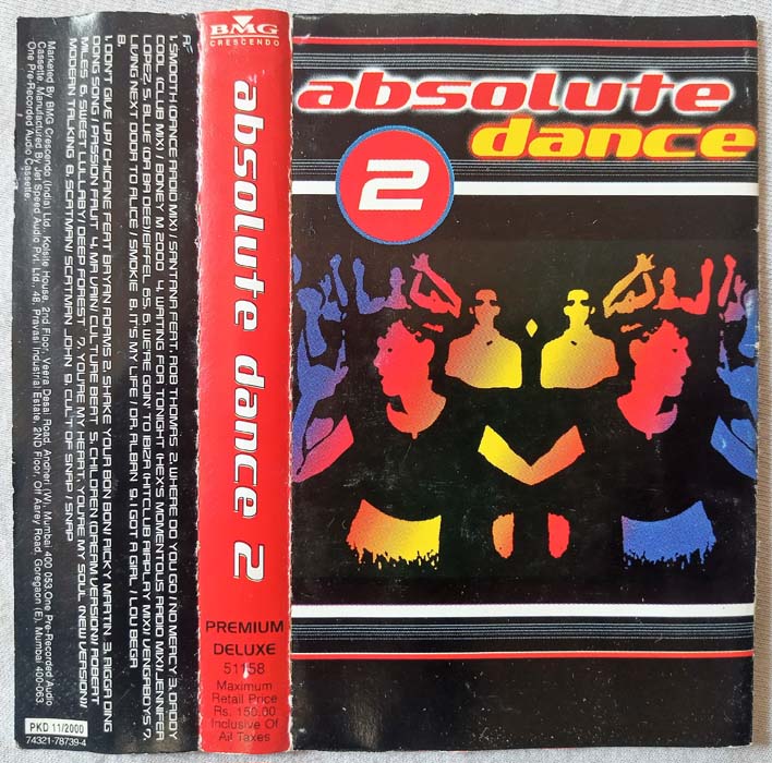 Absolute Dance 2 Audio Cassette