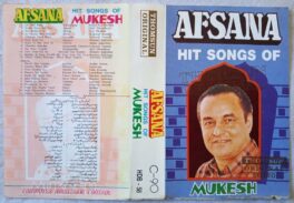 Afsana Hits Song of Mukesh Hindi Audio Cassette
