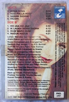 Anaida Nazuk Nazuk Hindi Audio Cassettes (Sealed)