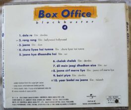 Box office Blockbuster Vol 4 Hindi Audio CD