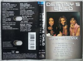 Destinys Chils The is the Remix Audio Cassette