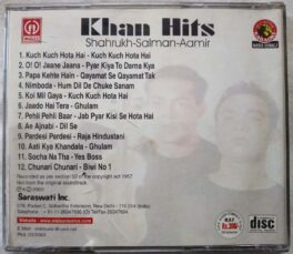 Khan Hits Sharukh – Salman Aamir Karaoke Hindi Audio Cd