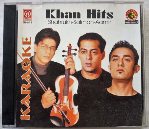 Khan Hits Sharukh - Salman Aamir Karaoke Hindi Audio Cd (2)