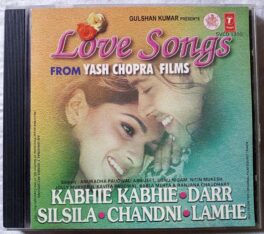 Love Songs From Yash Chopra Films Hindi Audio Cd