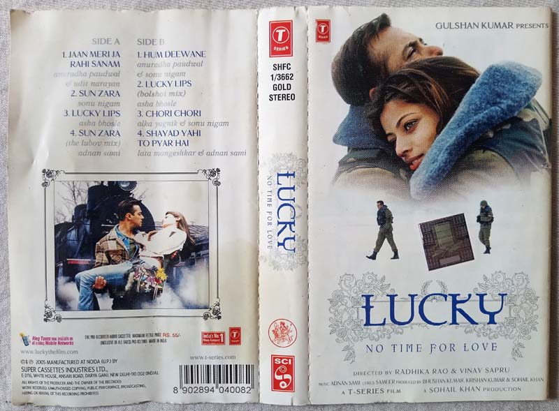 Lucky Hindi Audio Cassette By Adnan sami