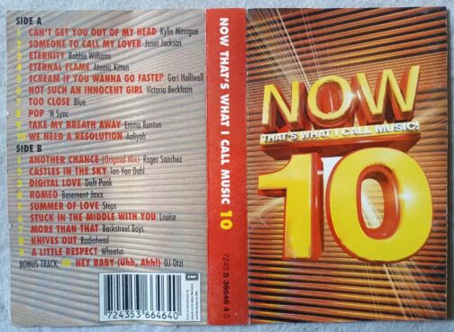 Now Thats what i call music 10 Audio Cassette