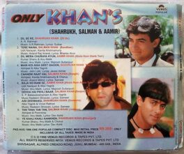 Only Khans Hindi Audio Cd