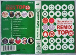 Remix Top 20 Superstarss orginal Hit Remix Audio Cassette