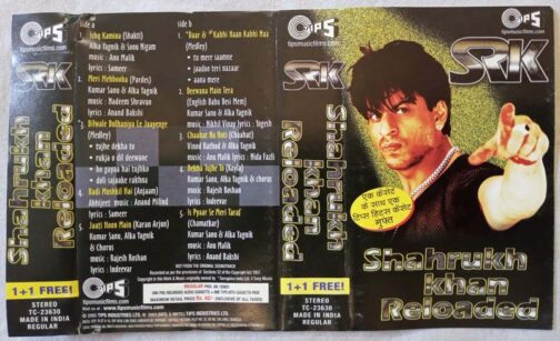 SRK Shahrukh Khan Reloaded Hindi Audio Cassette