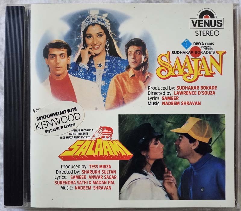 Saajan – Salaami Hindi Audio Cd By Nadeem Shravan (2)