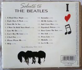 Salute to The Beatles Audio Cd