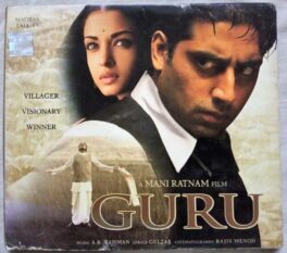 Guru Hindi Audio Cd By A.R. Rahman